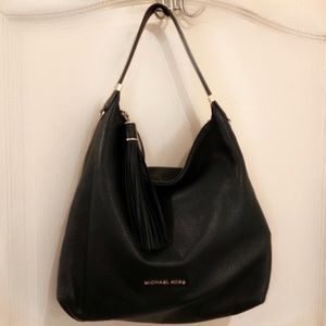 Michael Kors Large Weston Pebbled Shoulder Bag